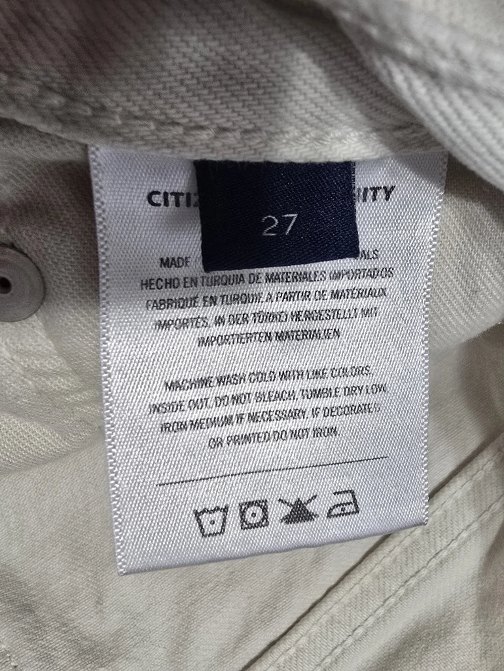 Citizens of Humanity Miro Barrel Jeans Cotton Denim Size 27 - Picture 9 of 15